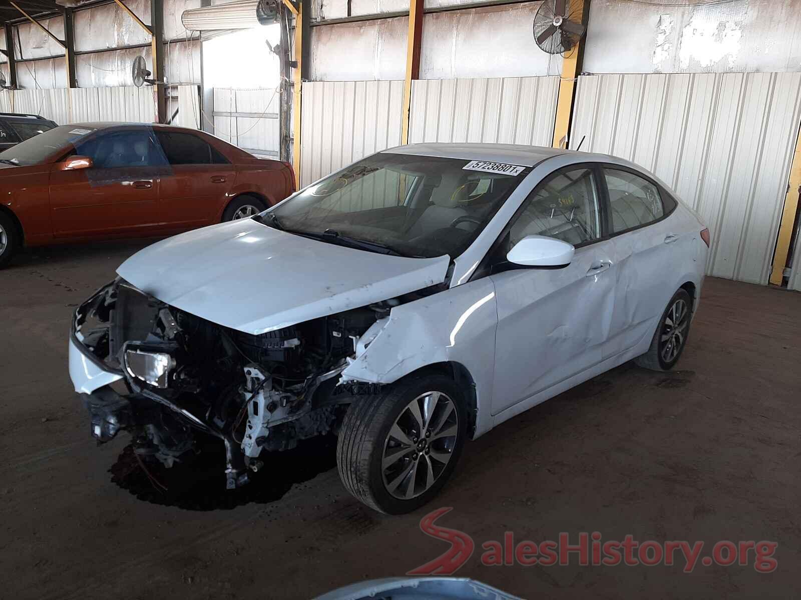 KMHCT4AE4HU376030 2017 HYUNDAI ACCENT