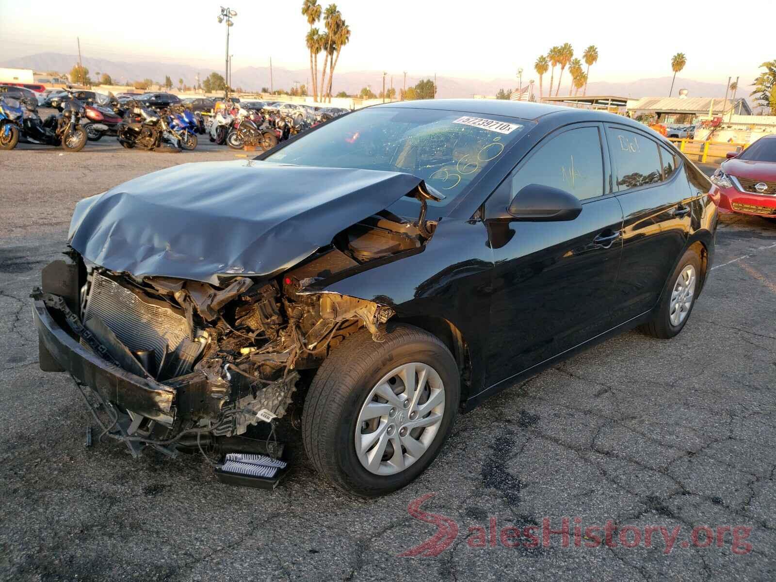 5NPD74LF8JH377474 2018 HYUNDAI ELANTRA