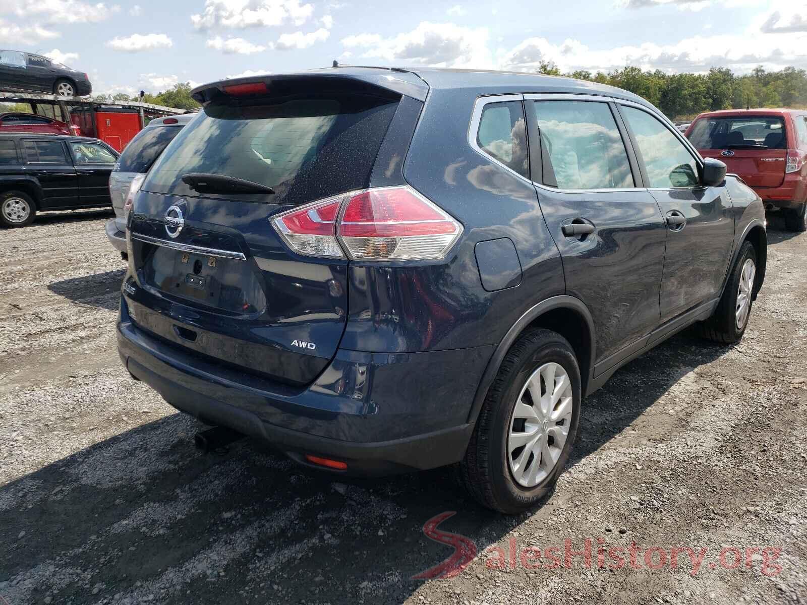 5N1AT2MV0GC810231 2016 NISSAN ROGUE