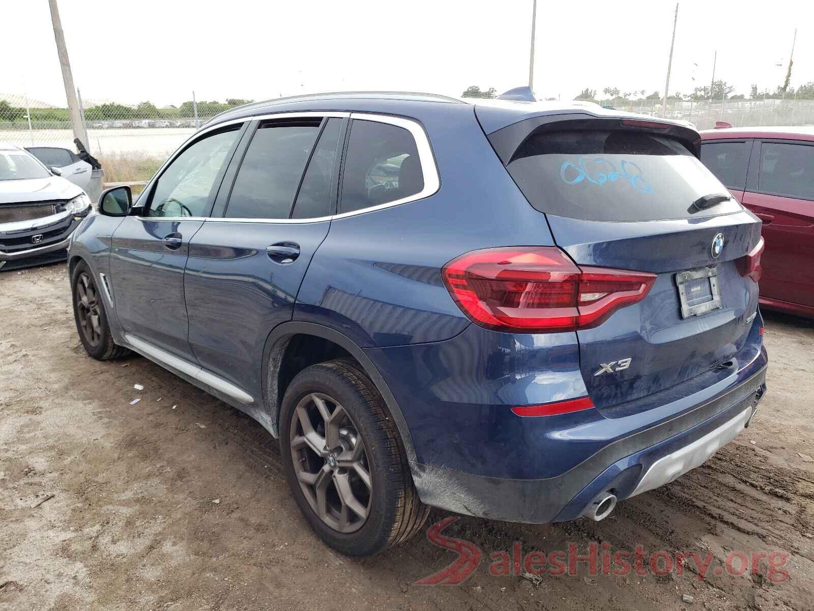 5UXTY3C06M9F20628 2021 BMW X3