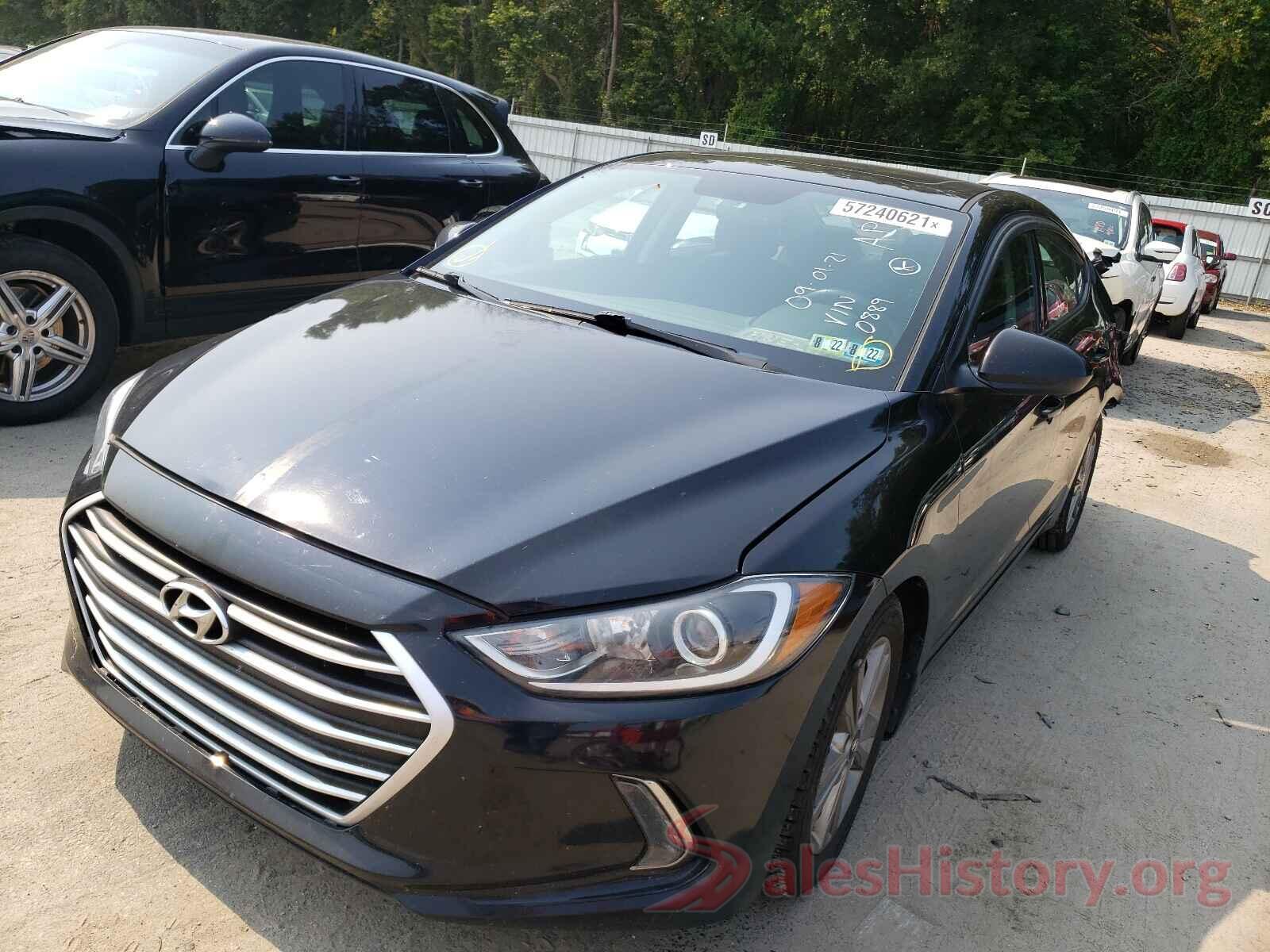 5NPD84LF9HH200889 2017 HYUNDAI ELANTRA