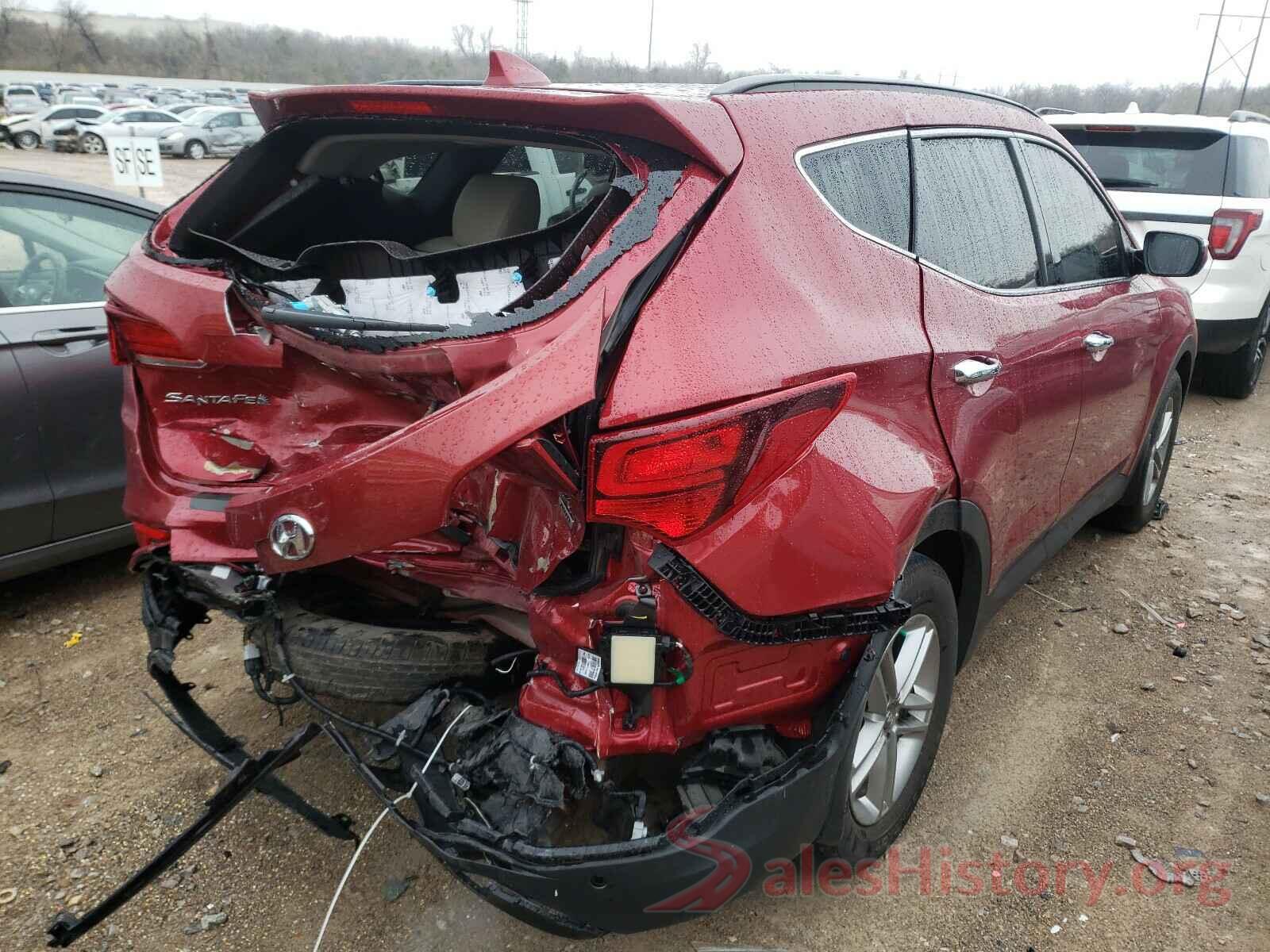 5XYZUDLB1JG537245 2018 HYUNDAI SANTA FE