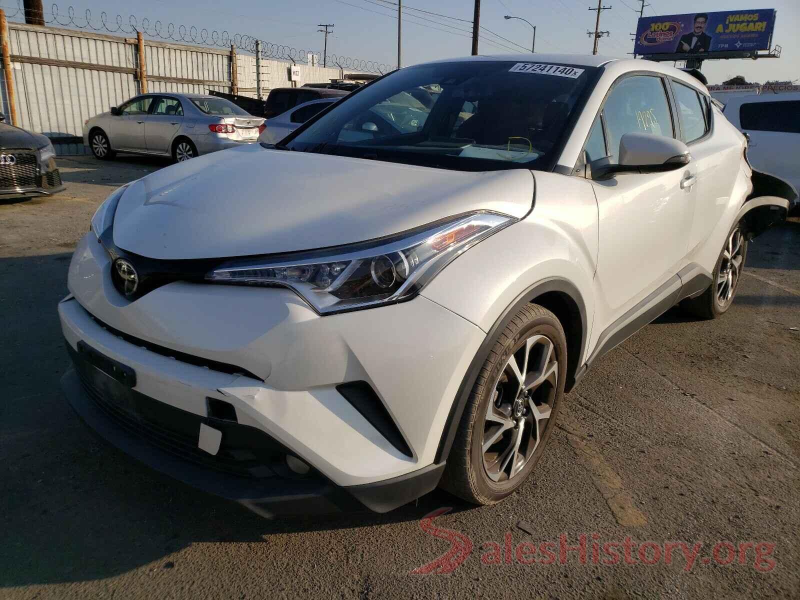 NMTKHMBX7JR047719 2018 TOYOTA C-HR