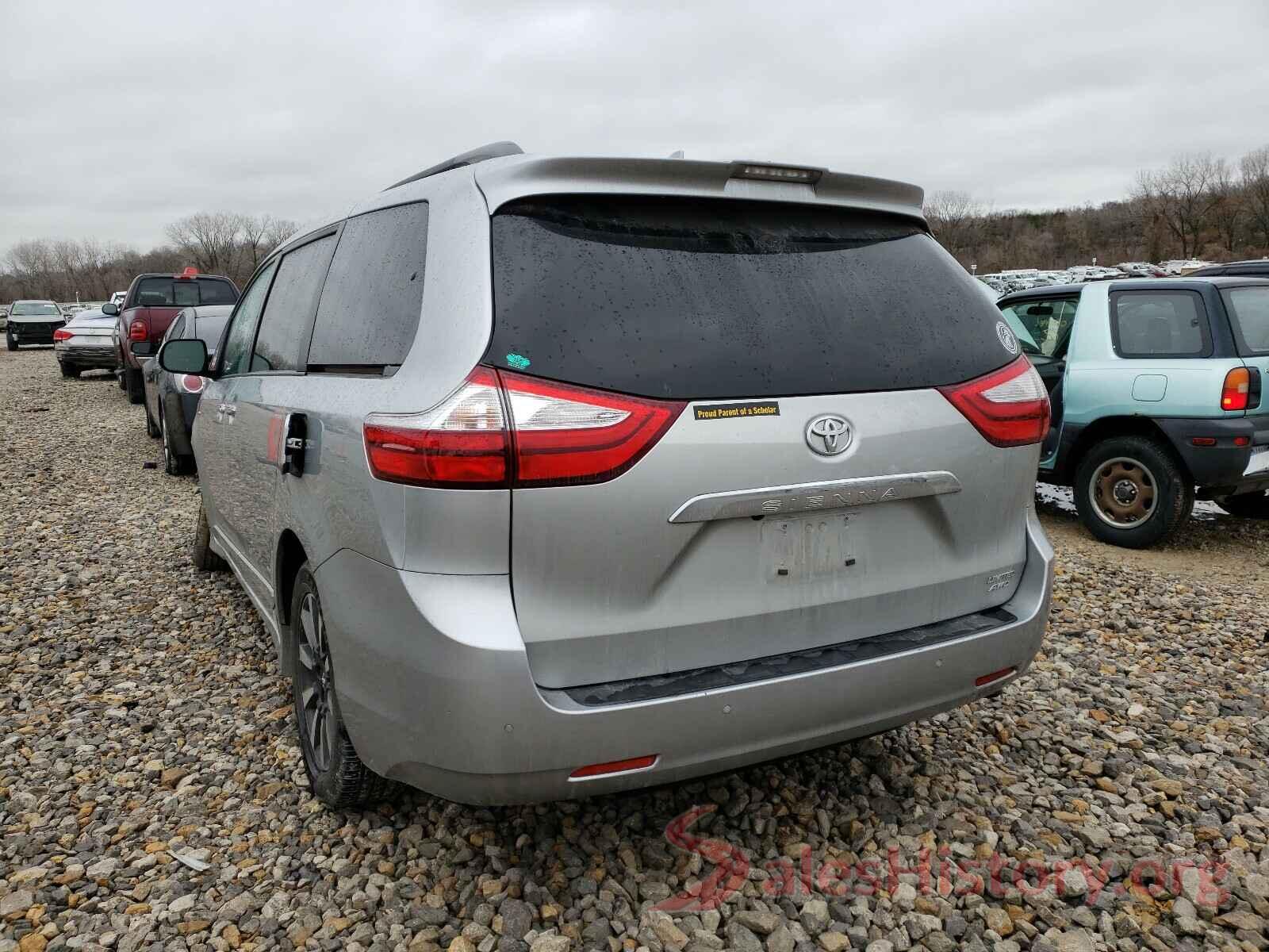 5TDDZ3DC0KS220249 2019 TOYOTA SIENNA