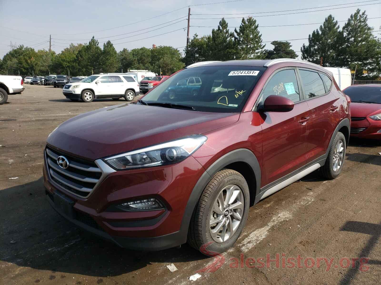 KM8J3CA45JU612540 2018 HYUNDAI TUCSON