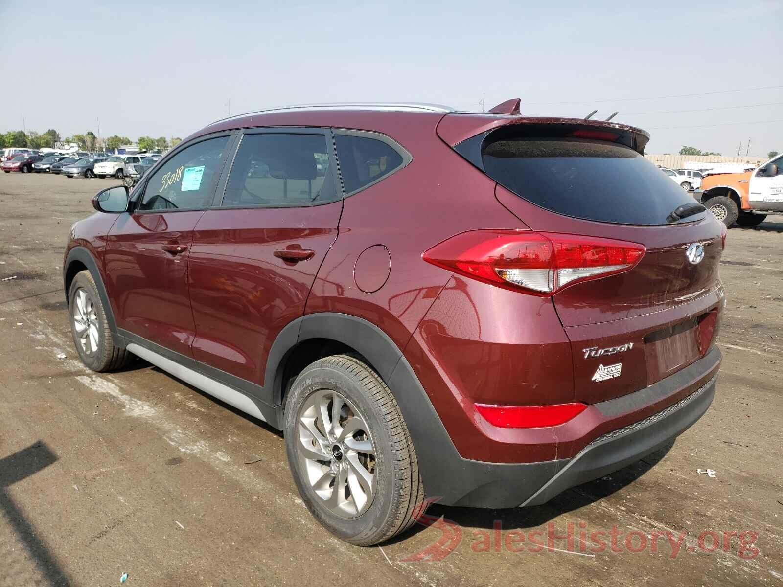 KM8J3CA45JU612540 2018 HYUNDAI TUCSON