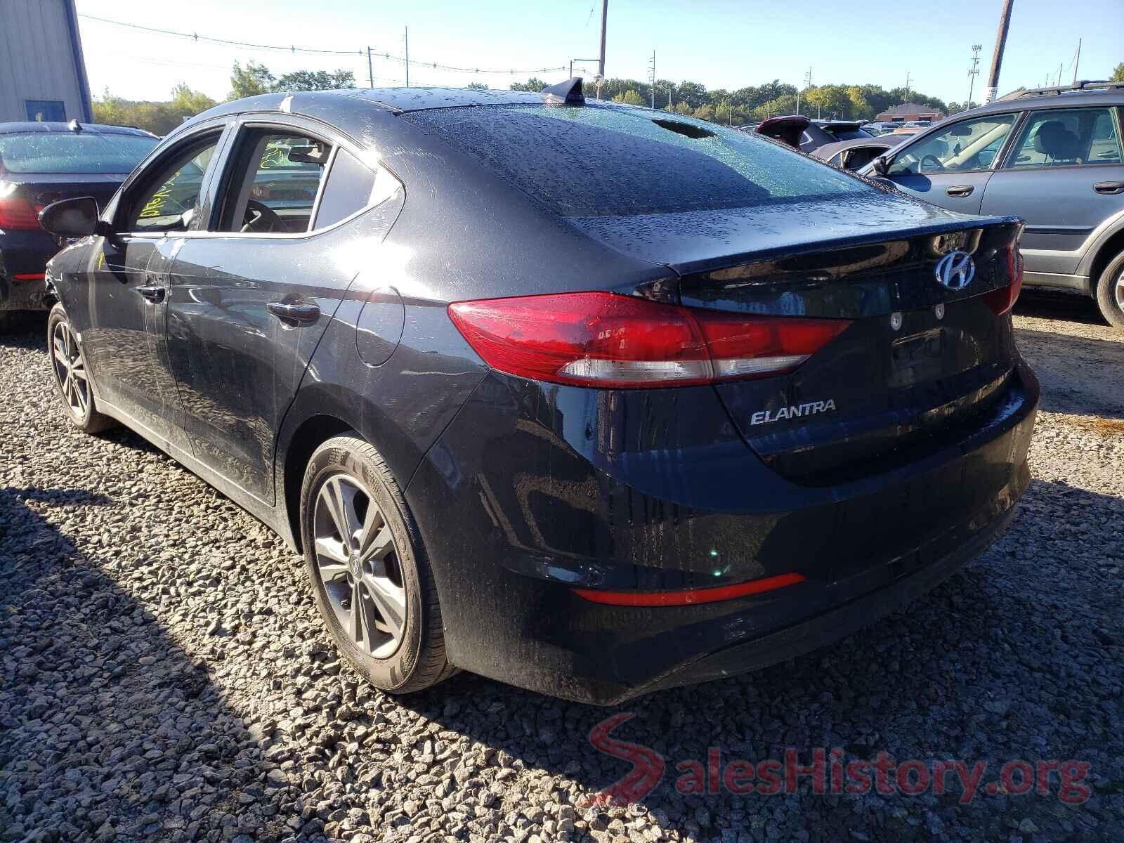 5NPD84LF5JH334353 2018 HYUNDAI ELANTRA