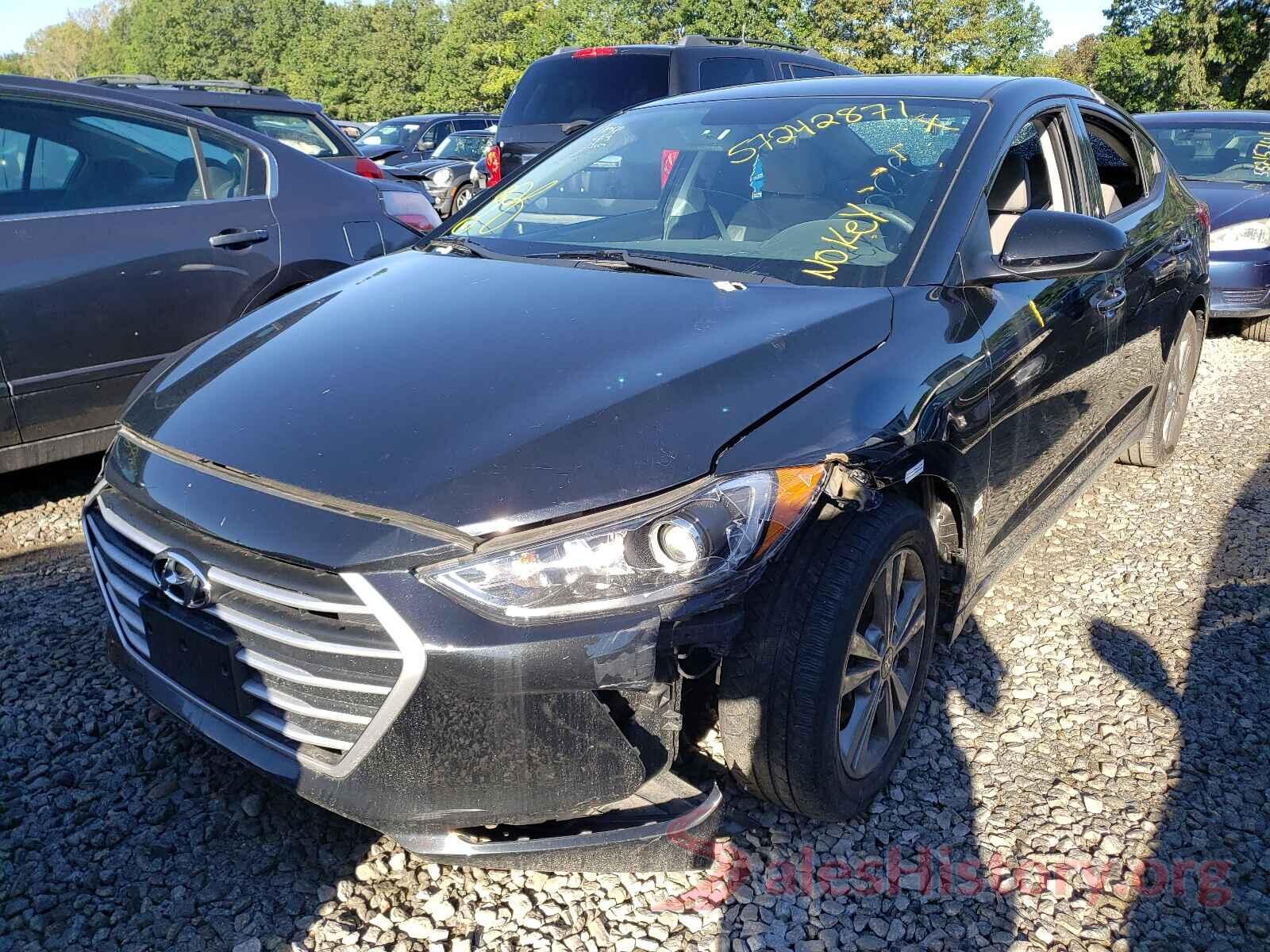 5NPD84LF5JH334353 2018 HYUNDAI ELANTRA