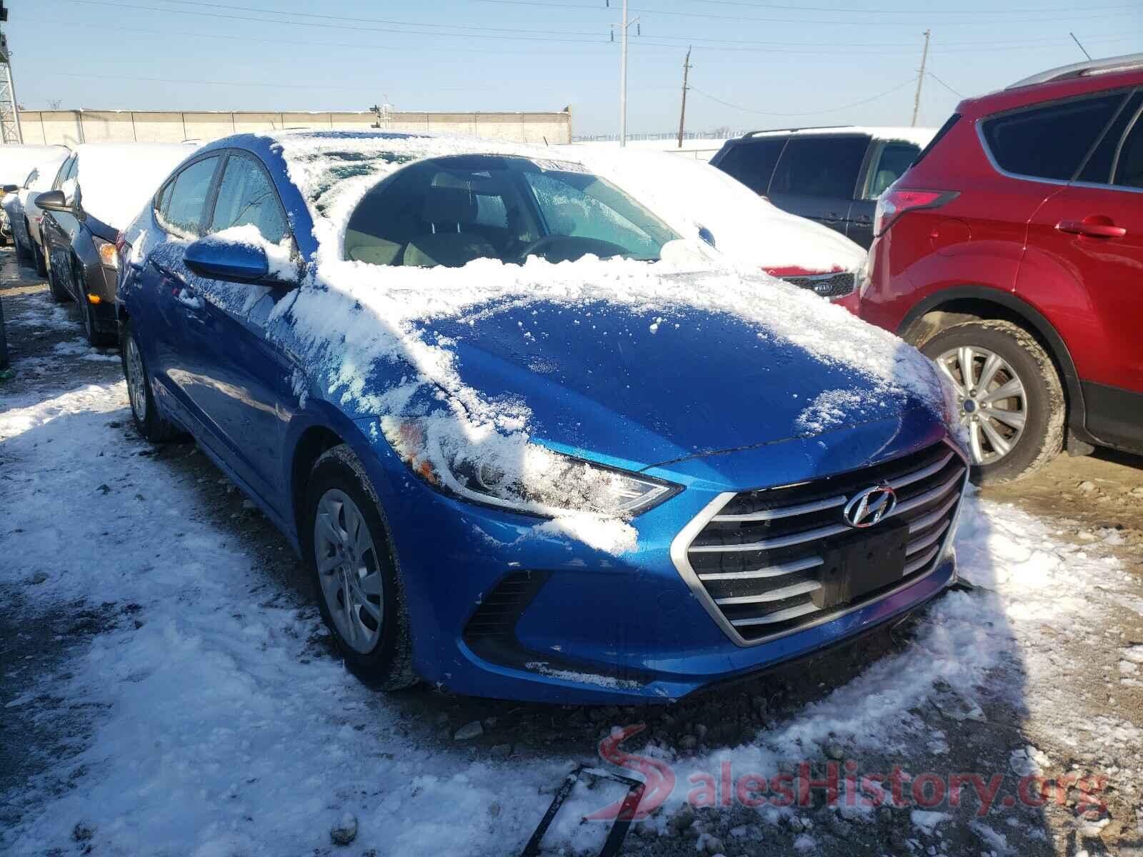 KMHD74LF9JU453267 2018 HYUNDAI ELANTRA