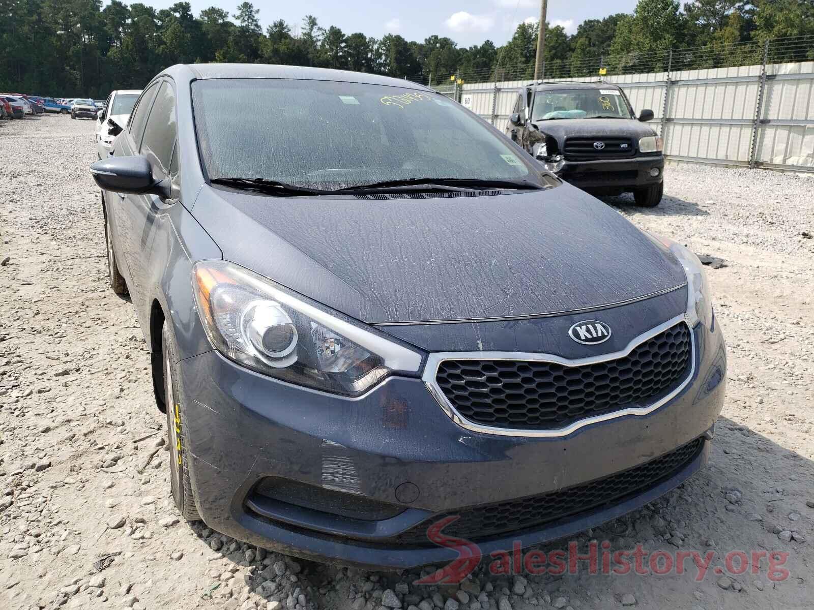 KNAFX4A61G5588744 2016 KIA FORTE