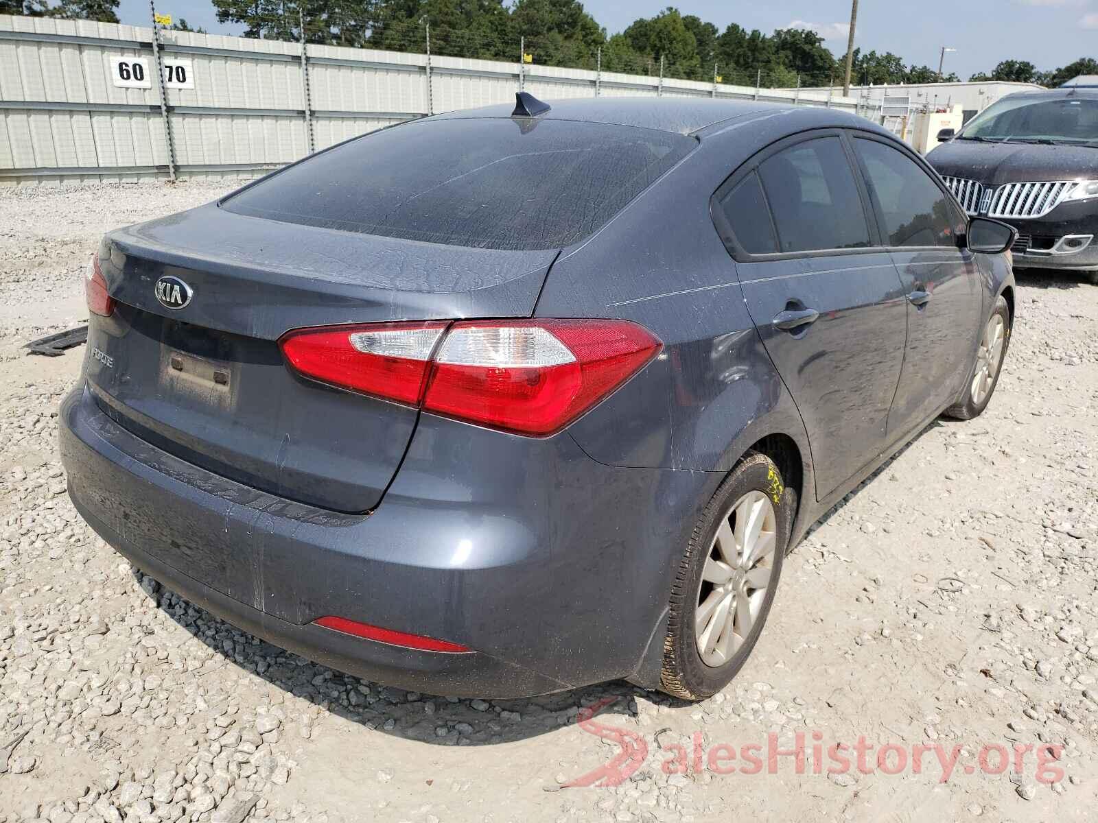 KNAFX4A61G5588744 2016 KIA FORTE