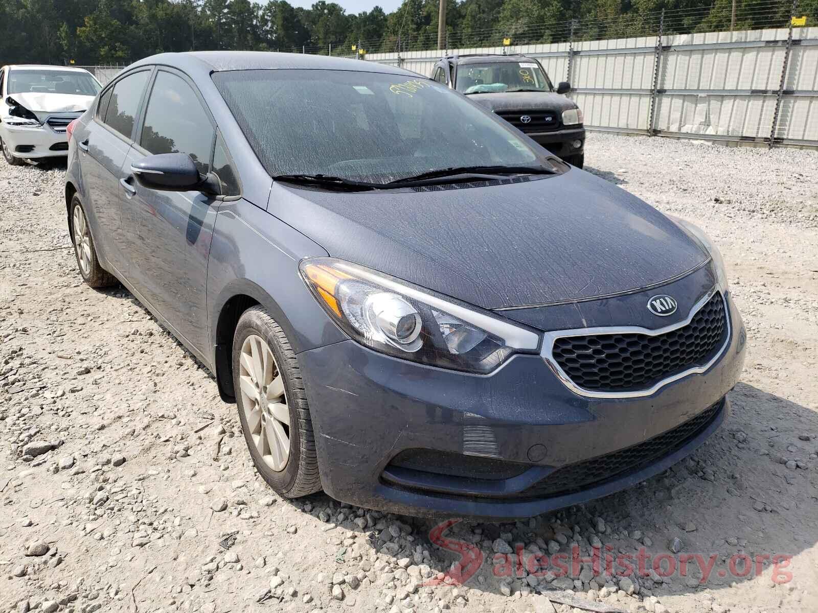 KNAFX4A61G5588744 2016 KIA FORTE