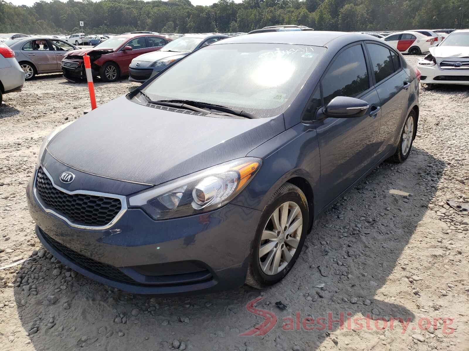 KNAFX4A61G5588744 2016 KIA FORTE