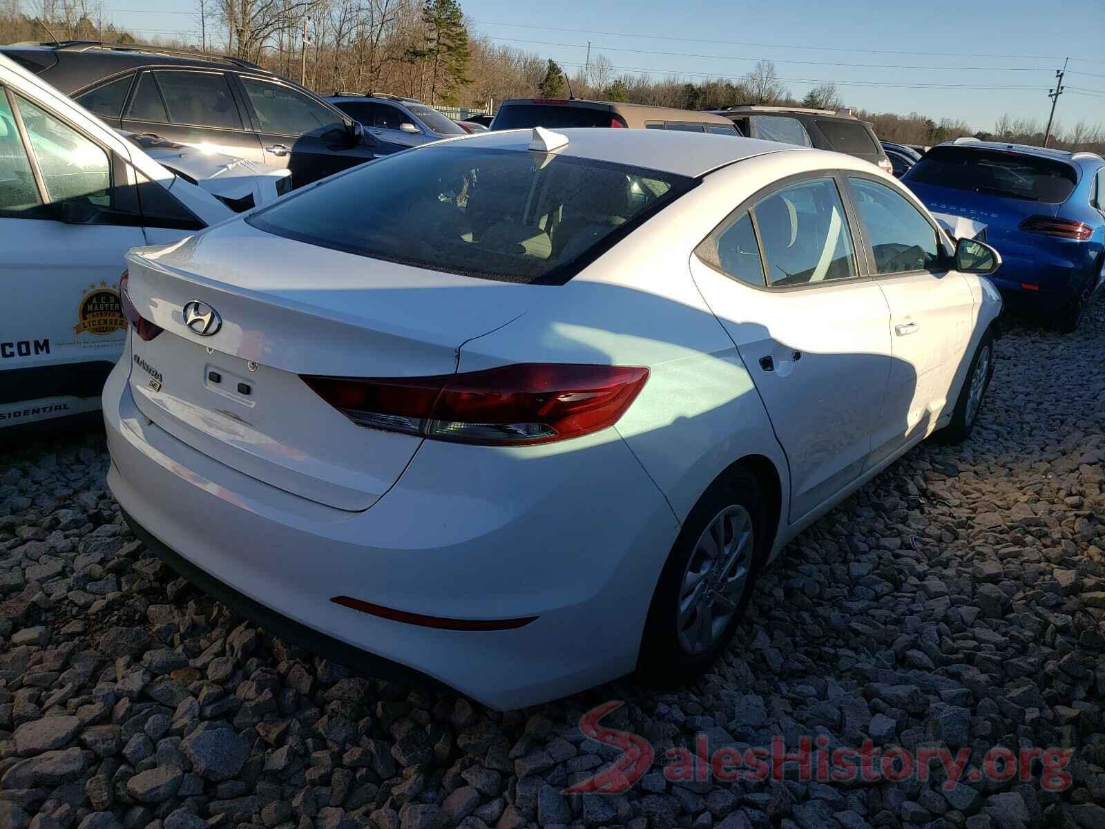 5NPD74LF8HH175406 2017 HYUNDAI ELANTRA