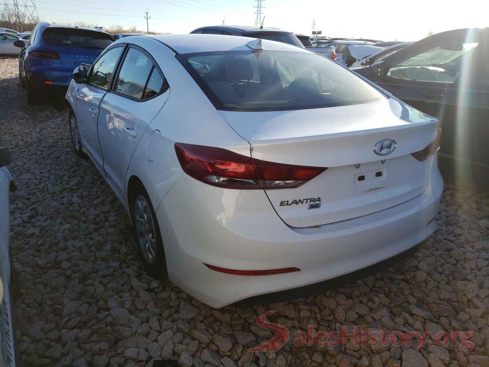 5NPD74LF8HH175406 2017 HYUNDAI ELANTRA