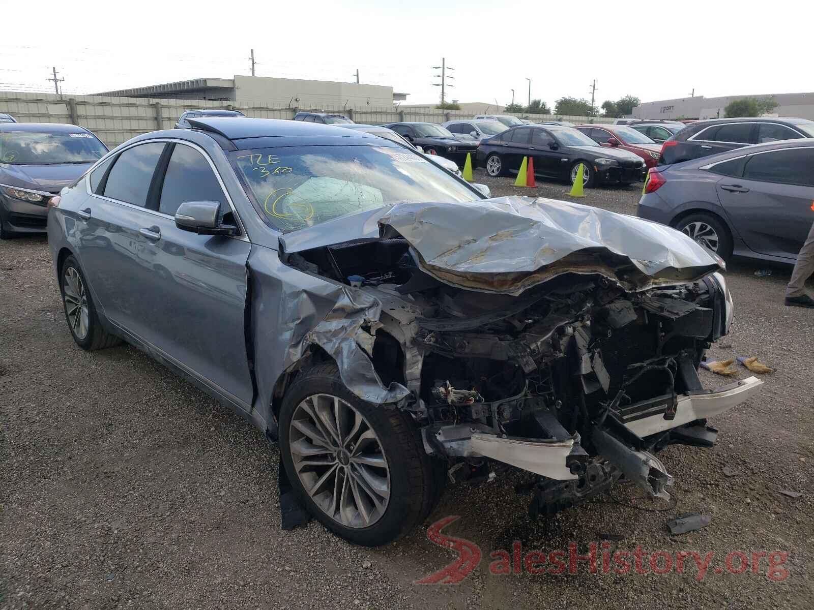 KMHGN4JE3GU132265 2016 HYUNDAI GENESIS