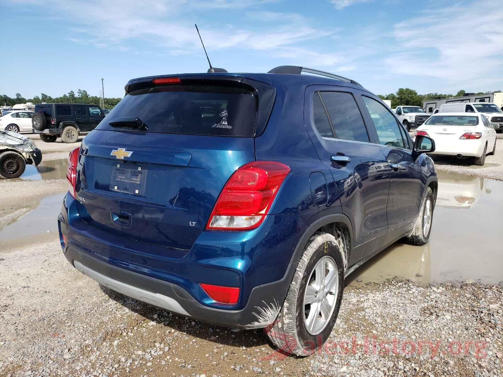 3GNCJLSB7KL197272 2019 CHEVROLET TRAX