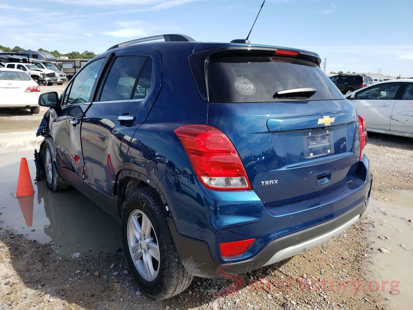 3GNCJLSB7KL197272 2019 CHEVROLET TRAX