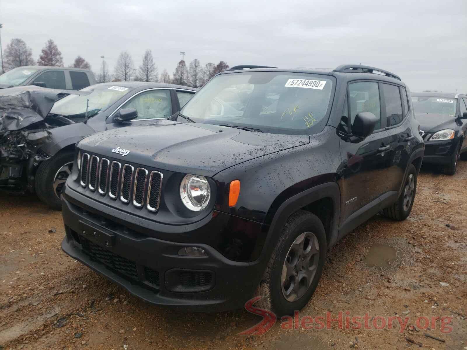 ZACCJAAB7HPF74553 2017 JEEP RENEGADE