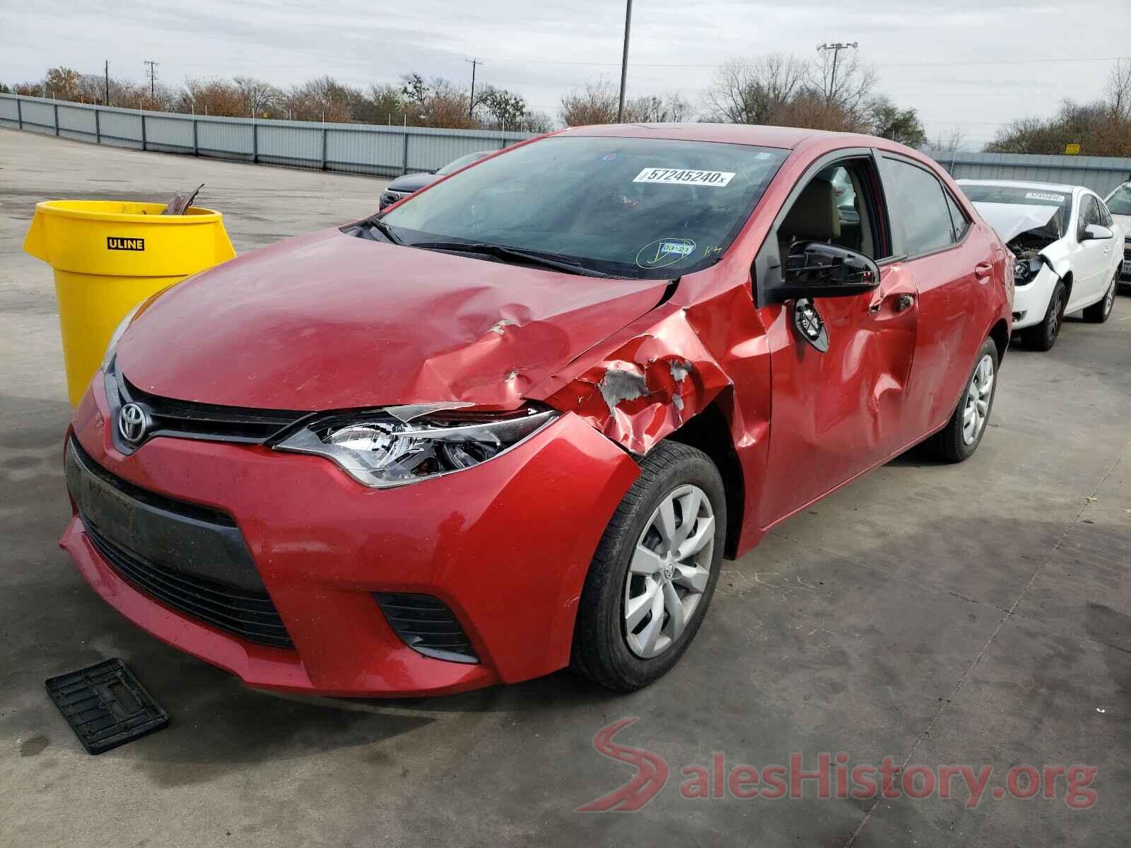 5YFBURHE5GP410214 2016 TOYOTA COROLLA