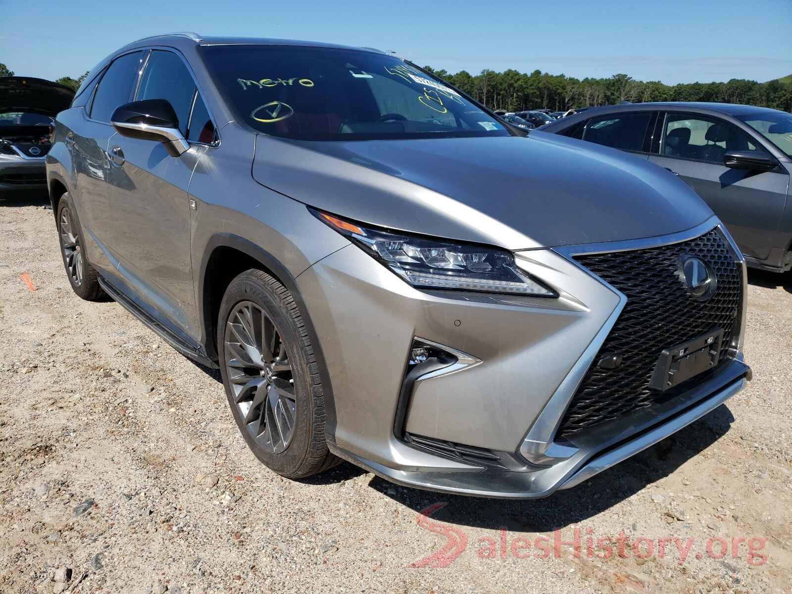 2T2BZMCA0HC129637 2017 LEXUS RX350