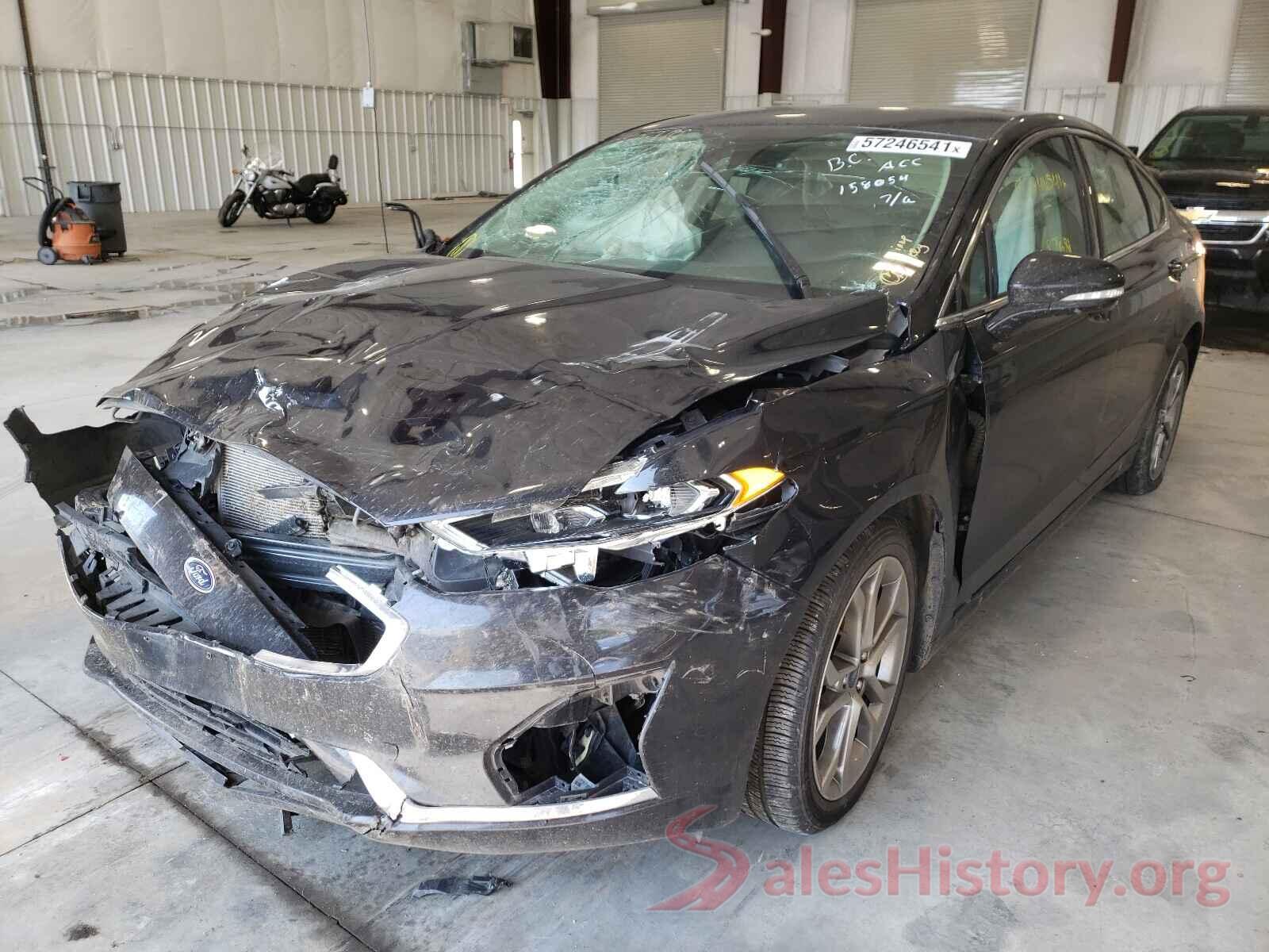 3FA6P0CD1KR182711 2019 FORD FUSION