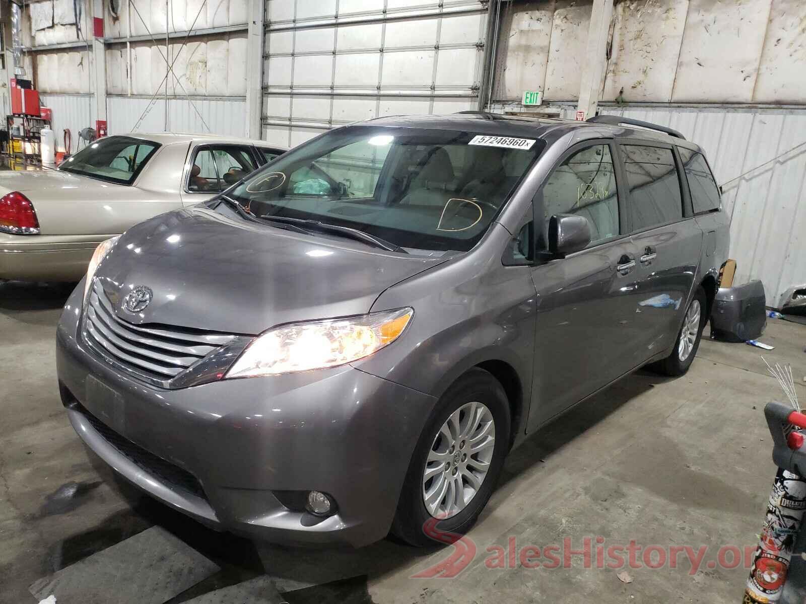 5TDYK3DC6GS761058 2016 TOYOTA SIENNA