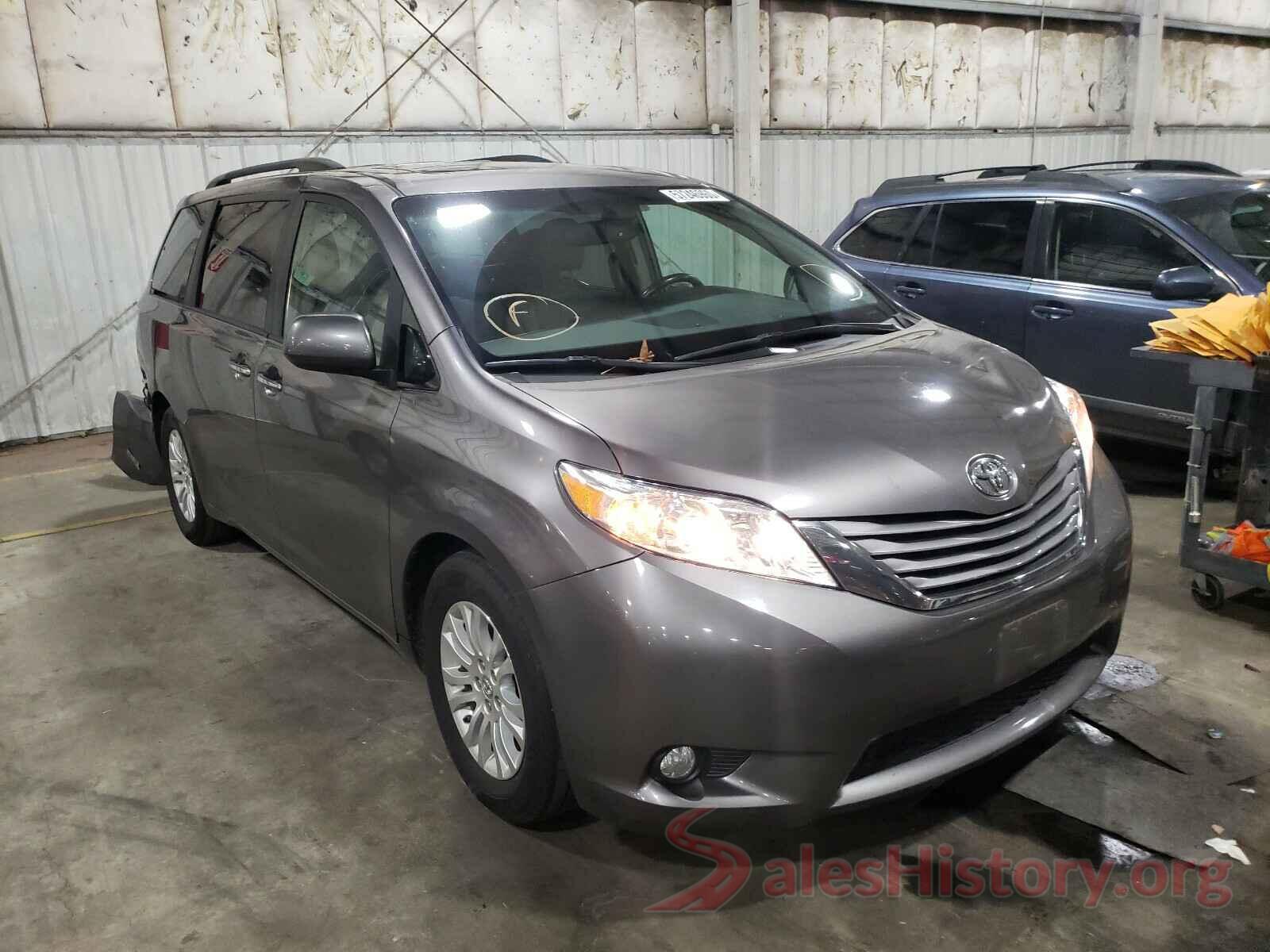 5TDYK3DC6GS761058 2016 TOYOTA SIENNA