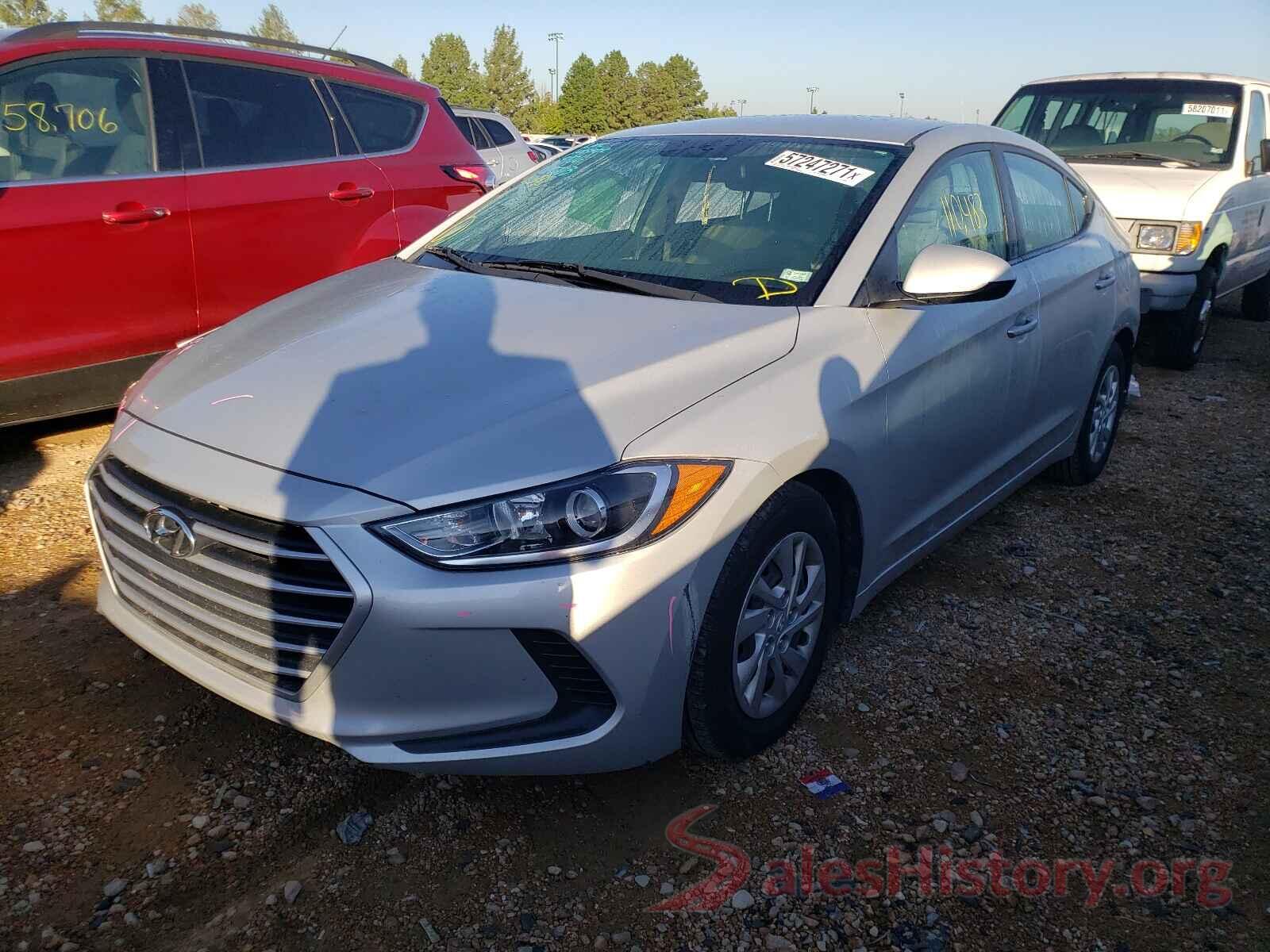 5NPD74LF4HH208790 2017 HYUNDAI ELANTRA