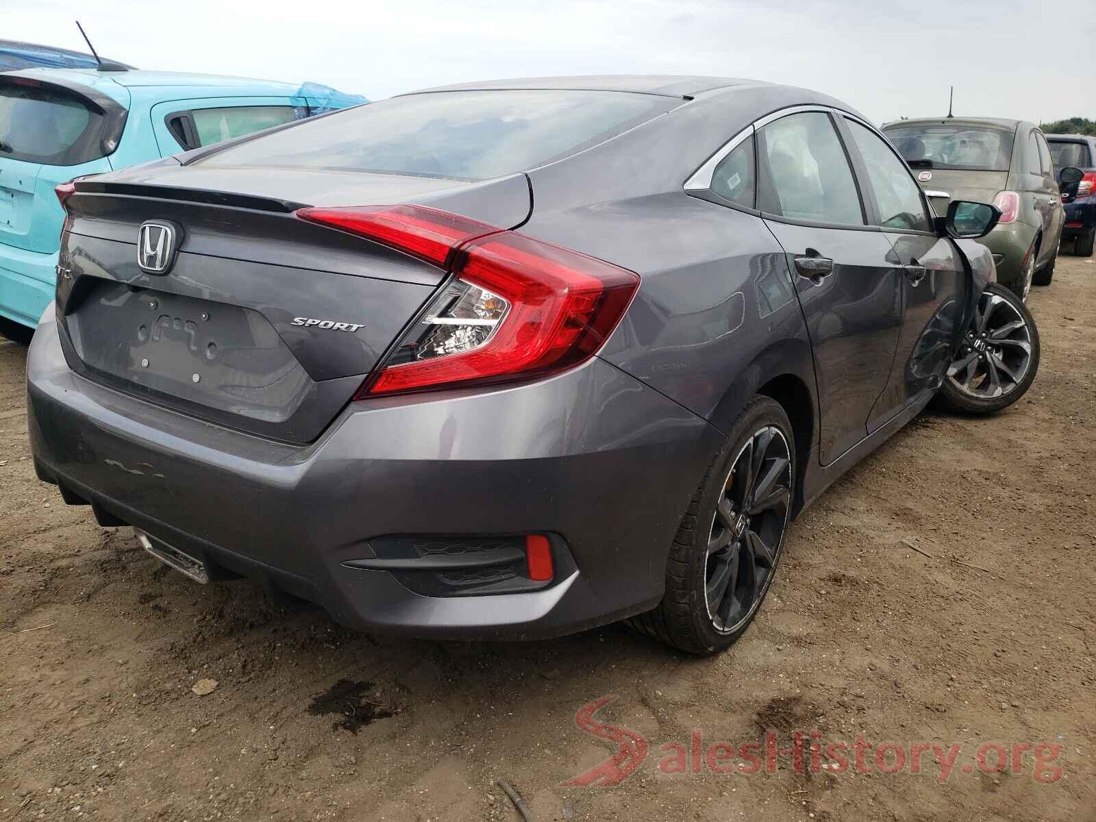 19XFC2F8XLE015224 2020 HONDA CIVIC