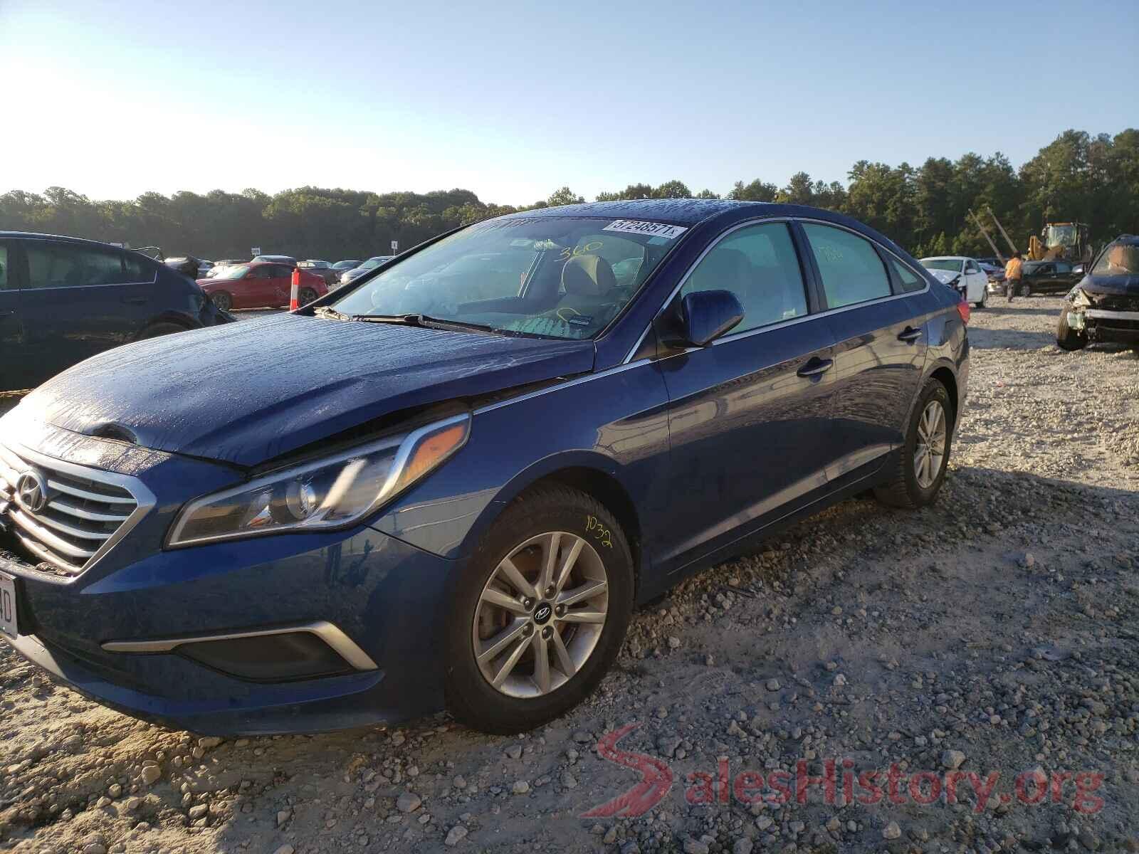 5NPE24AFXHH453552 2017 HYUNDAI SONATA