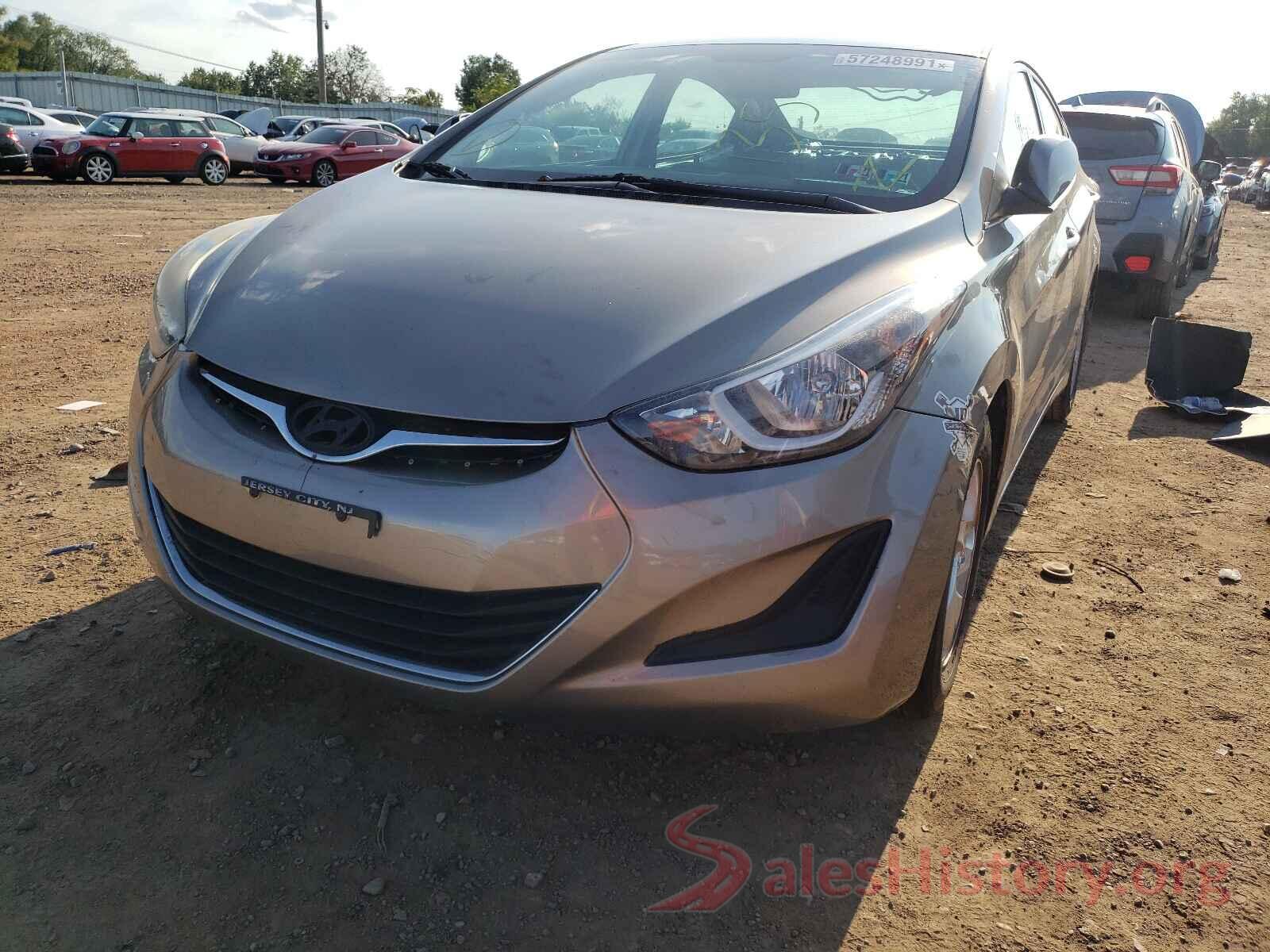 5NPDH4AEXFH575388 2015 HYUNDAI ELANTRA