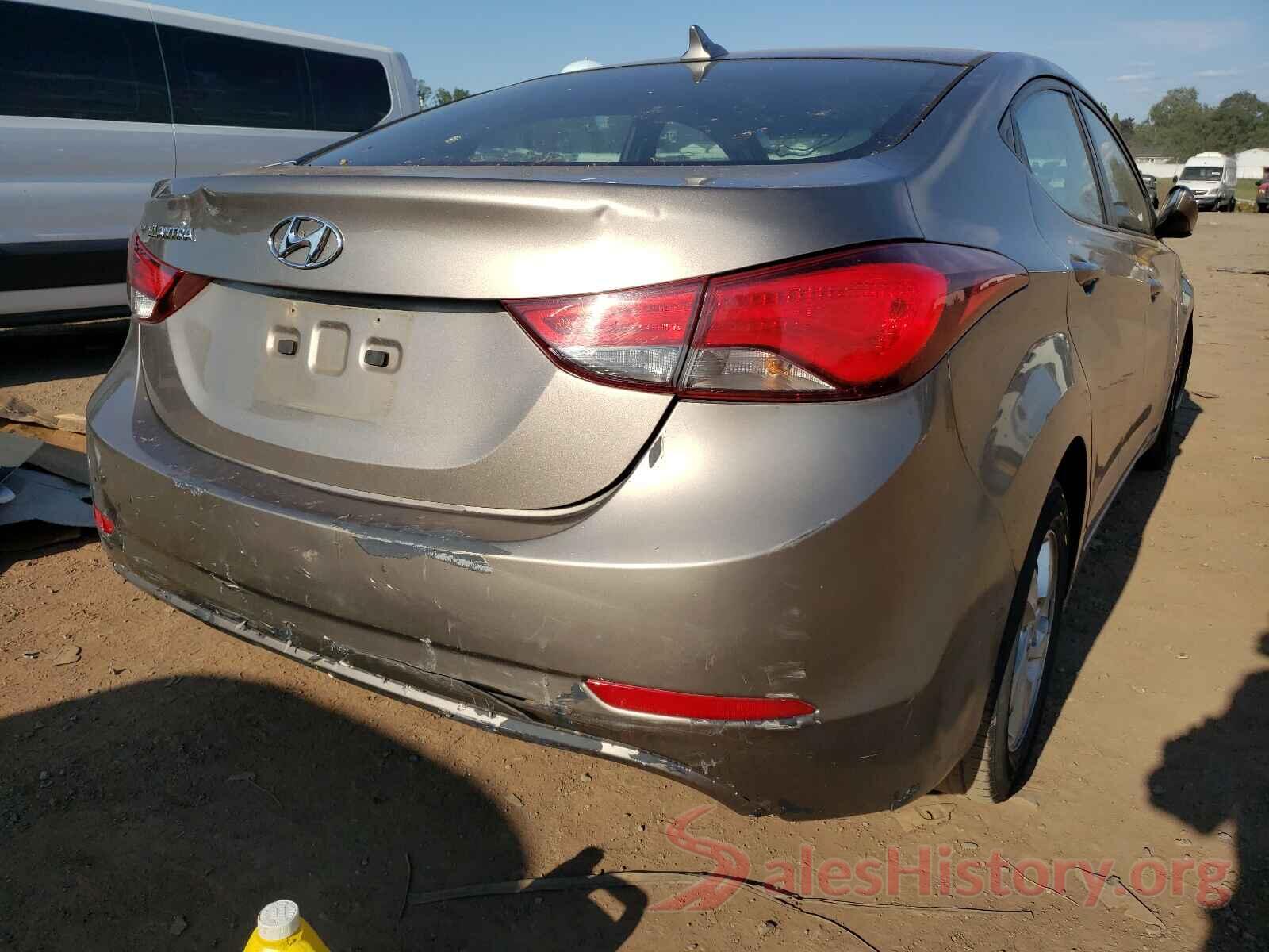 5NPDH4AEXFH575388 2015 HYUNDAI ELANTRA