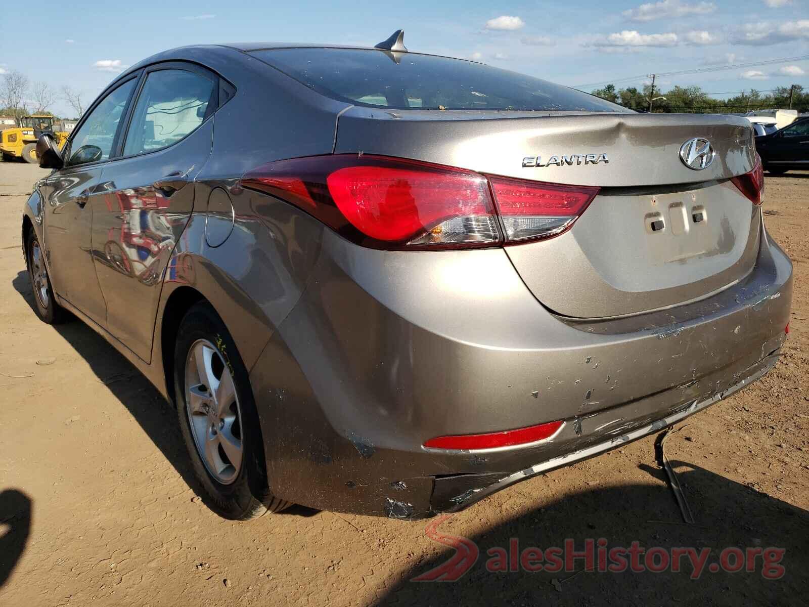 5NPDH4AEXFH575388 2015 HYUNDAI ELANTRA