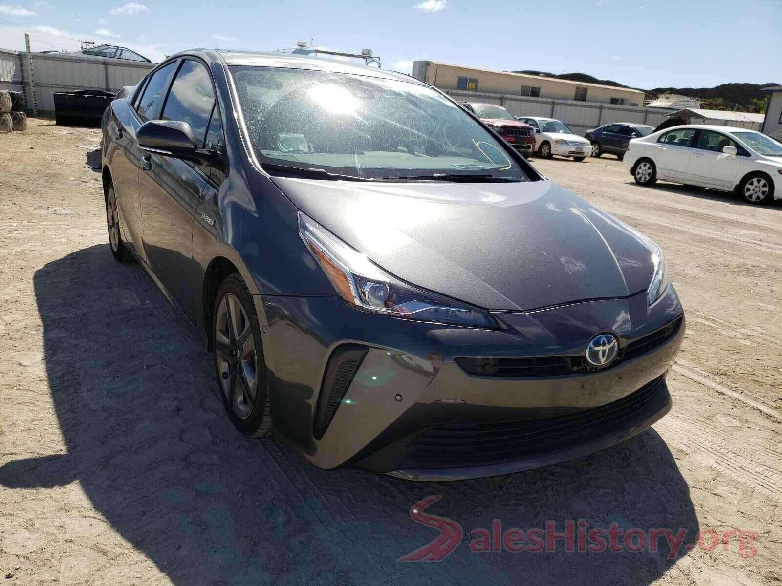 JTDKARFU5K3071877 2019 TOYOTA PRIUS