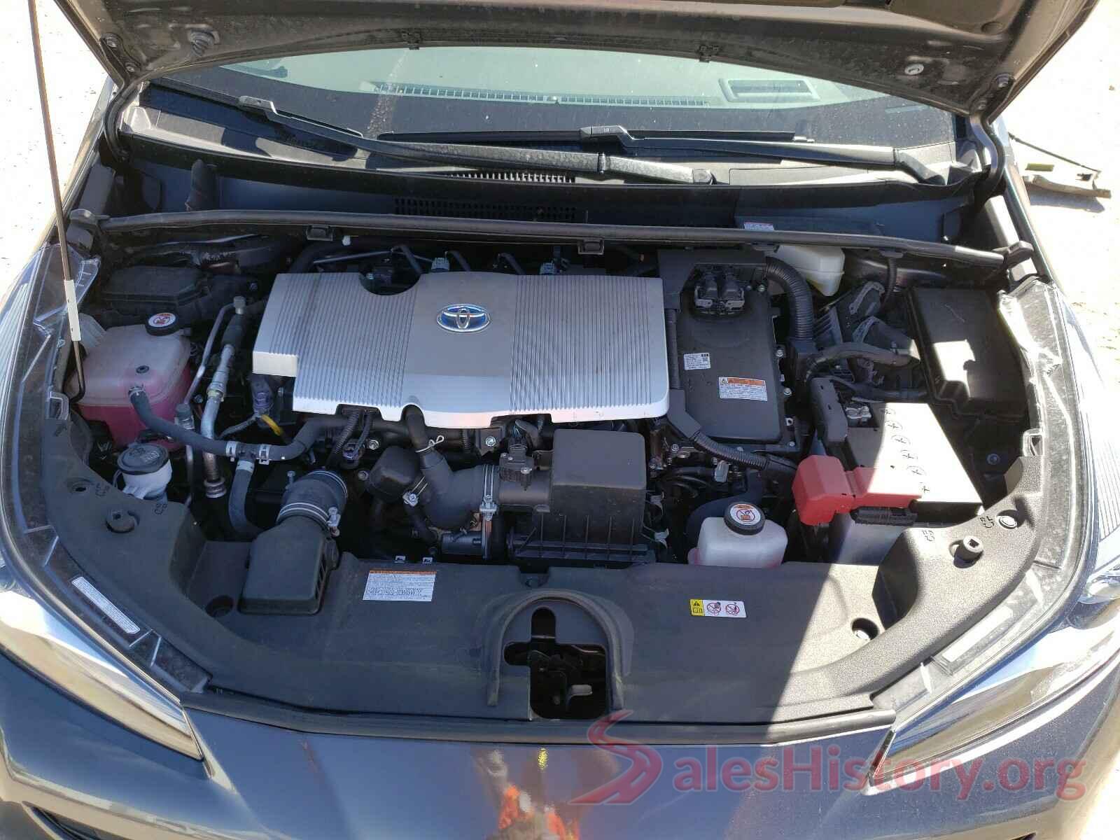 JTDKARFU5K3071877 2019 TOYOTA PRIUS