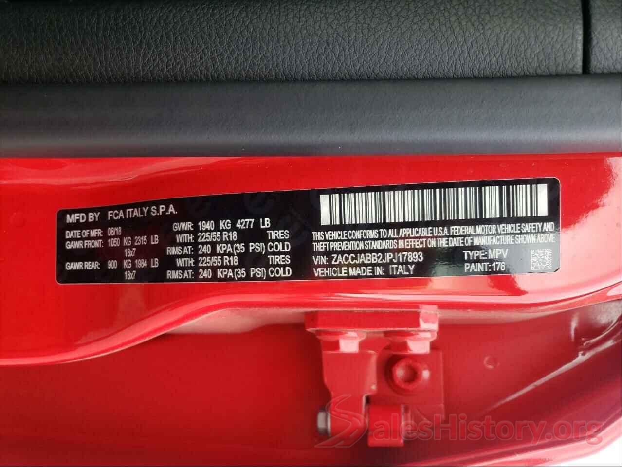 ZACCJABB2JPJ17893 2022 JEEP RENEGADE