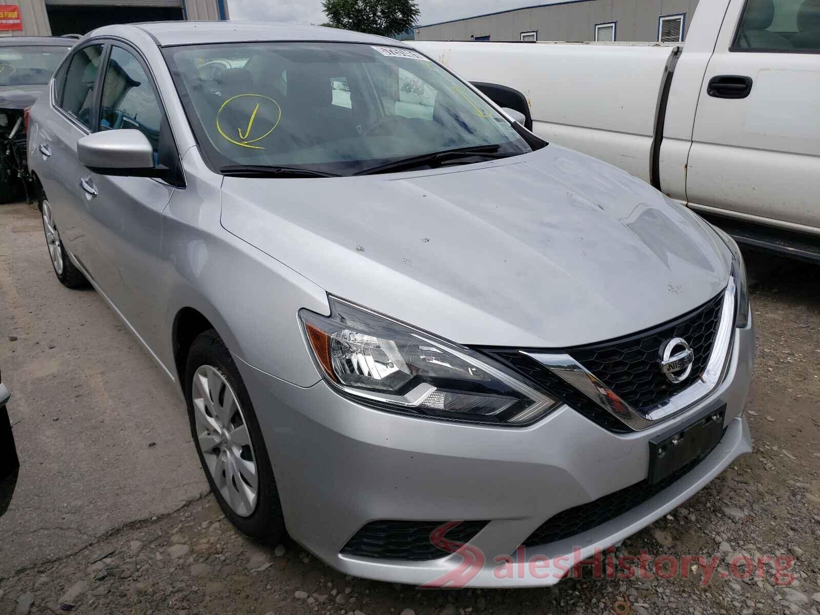 3N1AB7AP7KY314176 2019 NISSAN SENTRA