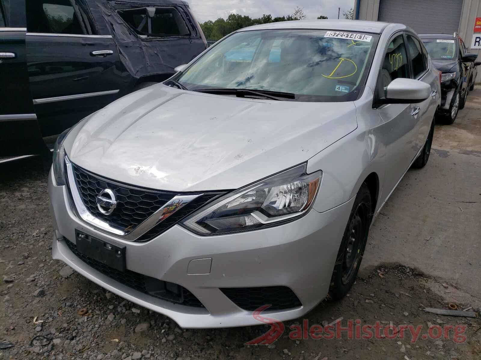 3N1AB7AP7KY314176 2019 NISSAN SENTRA