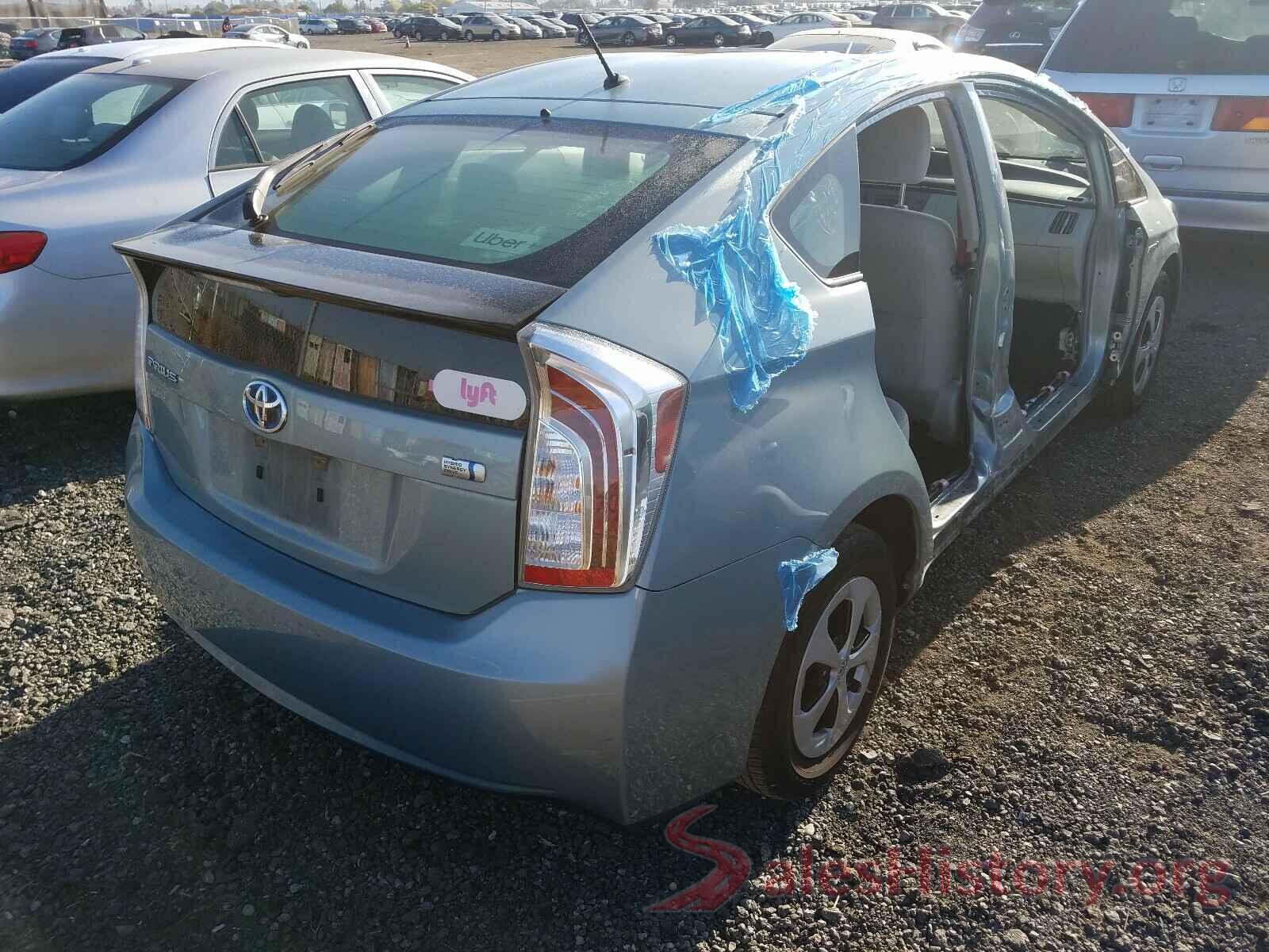 JTDKN3DU6F1997839 2015 TOYOTA PRIUS