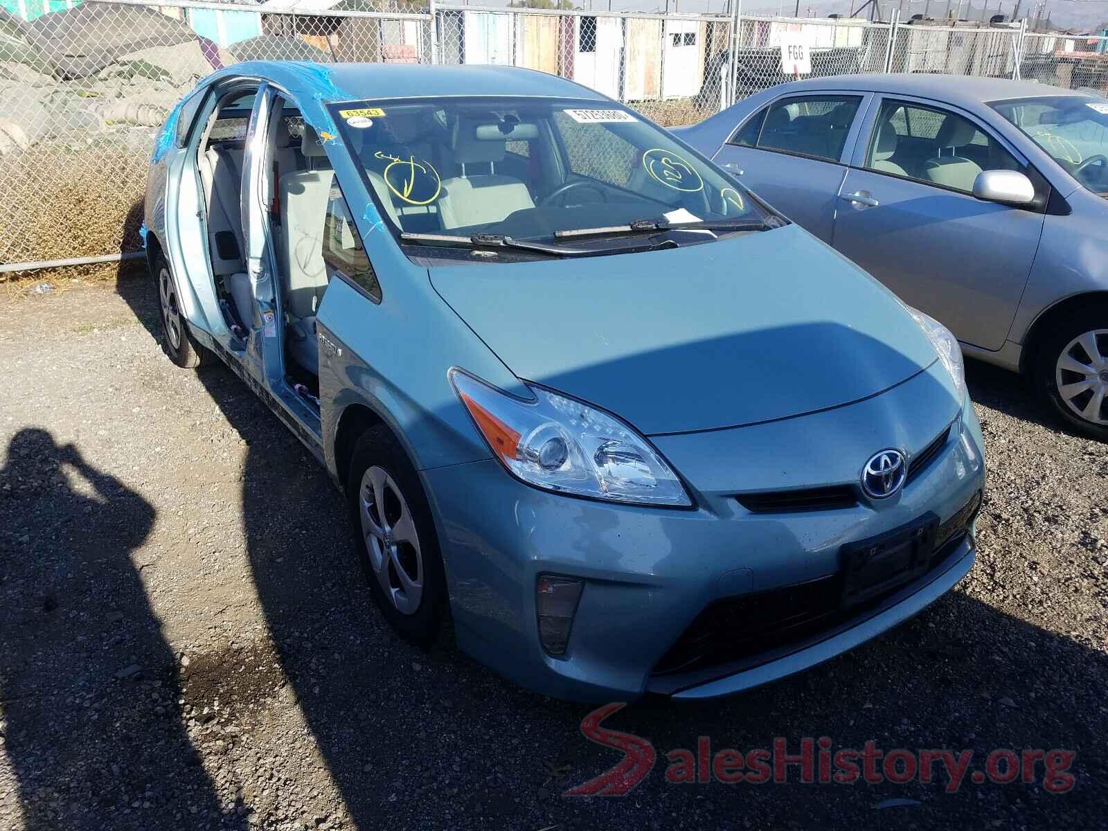 JTDKN3DU6F1997839 2015 TOYOTA PRIUS