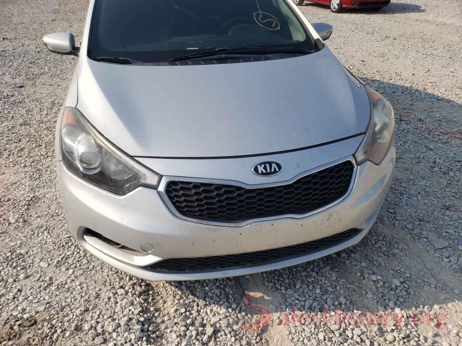 KNAFX4A81G5450543 2016 KIA FORTE