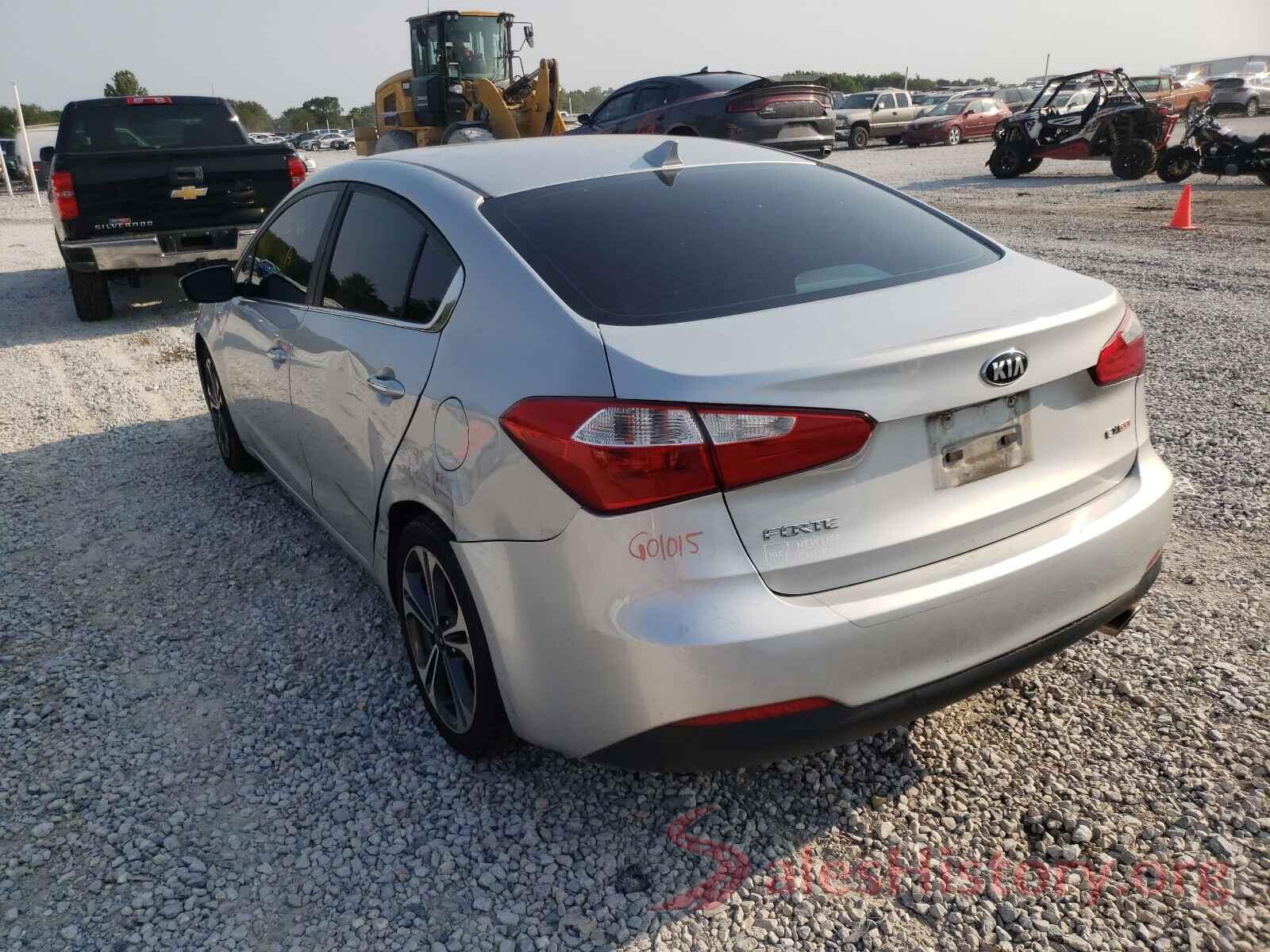 KNAFX4A81G5450543 2016 KIA FORTE