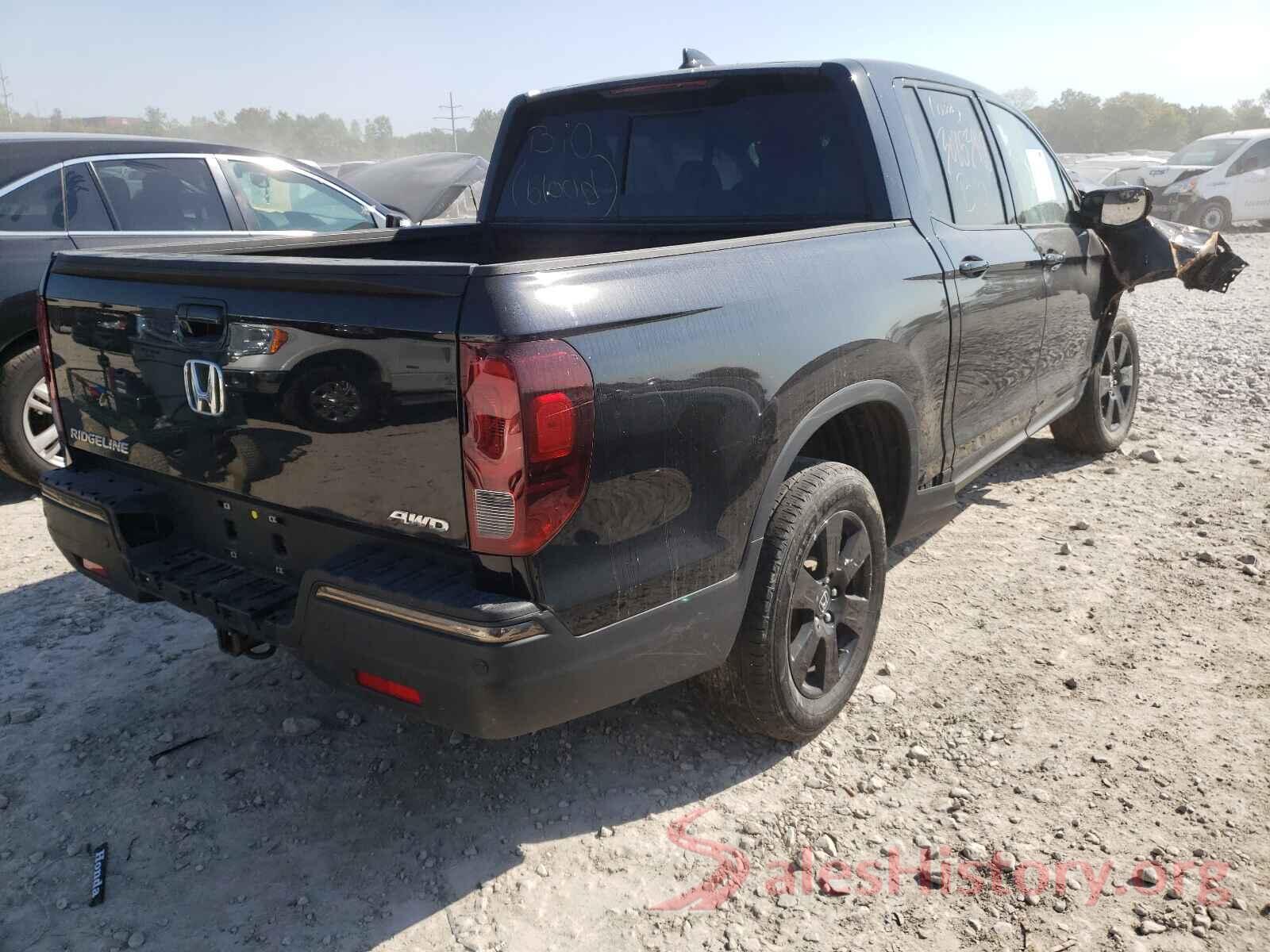 5FPYK3F81KB045438 2019 HONDA RIDGELINE