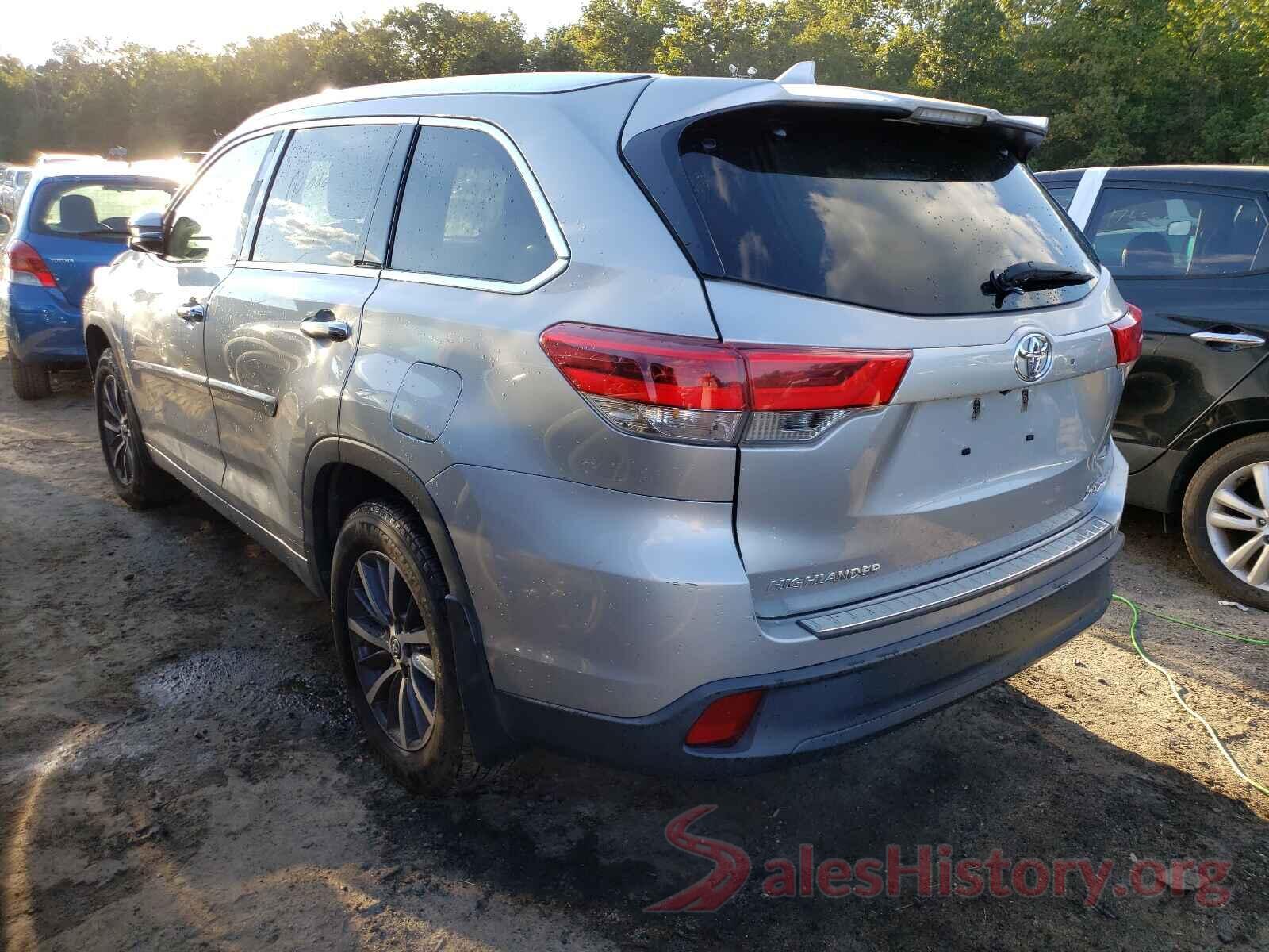 5TDJZRFH7HS375338 2017 TOYOTA HIGHLANDER