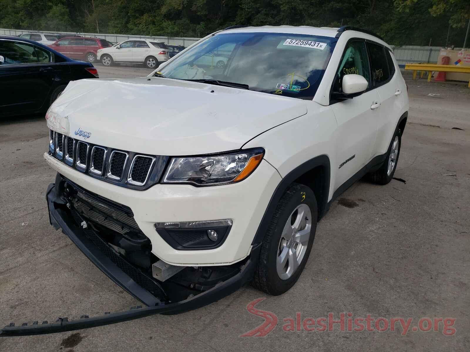 3C4NJDBB1KT849603 2019 JEEP COMPASS