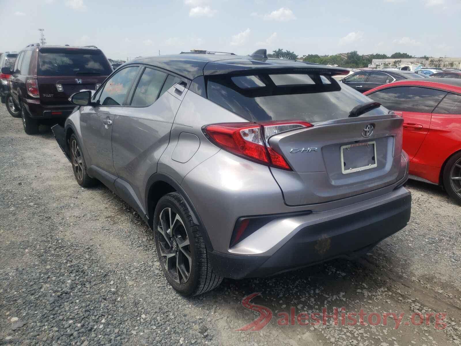 NMTKHMBX1KR085545 2019 TOYOTA C-HR