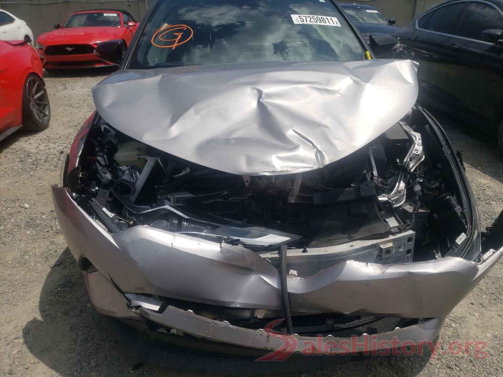 NMTKHMBX1KR085545 2019 TOYOTA C-HR