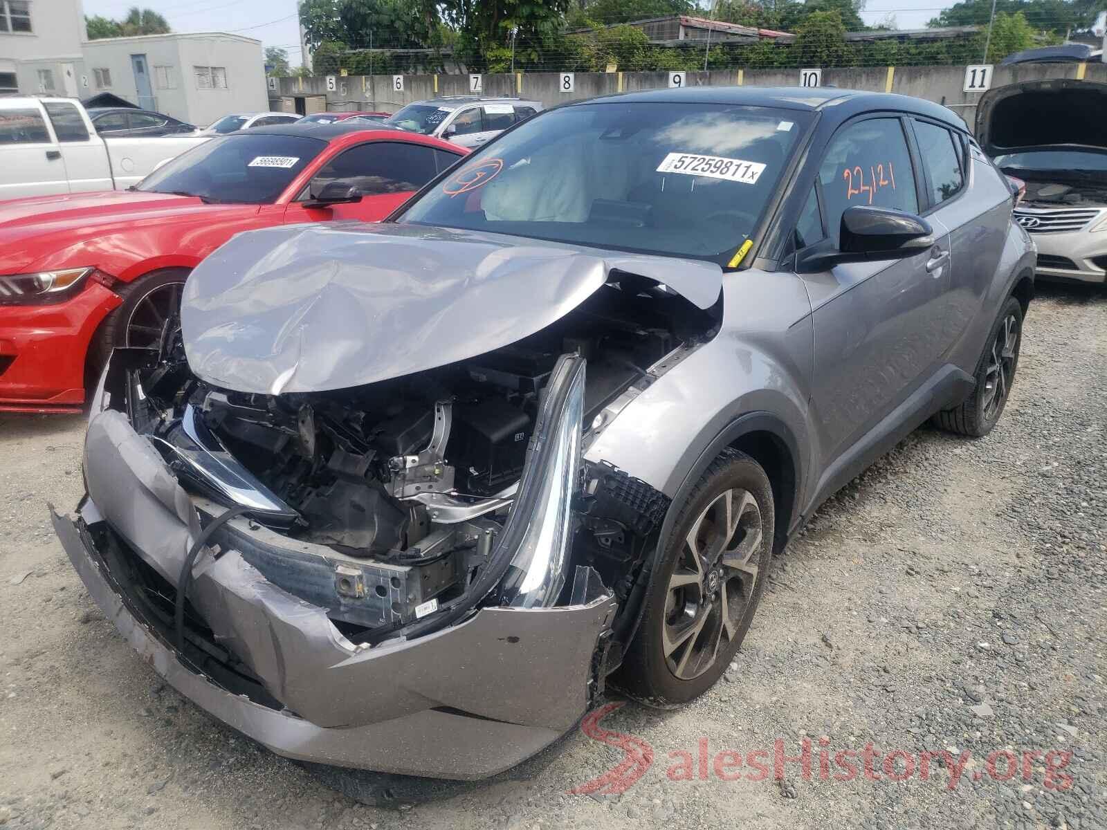 NMTKHMBX1KR085545 2019 TOYOTA C-HR