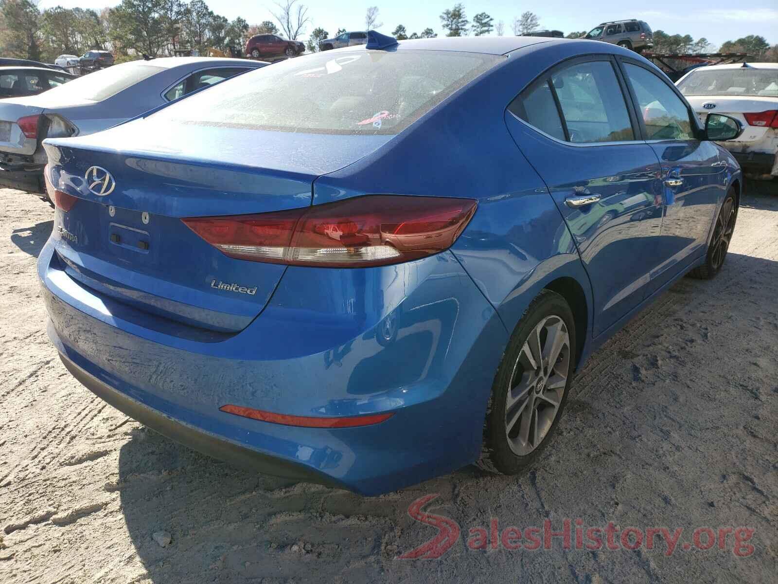 5NPD84LF4HH004360 2017 HYUNDAI ELANTRA